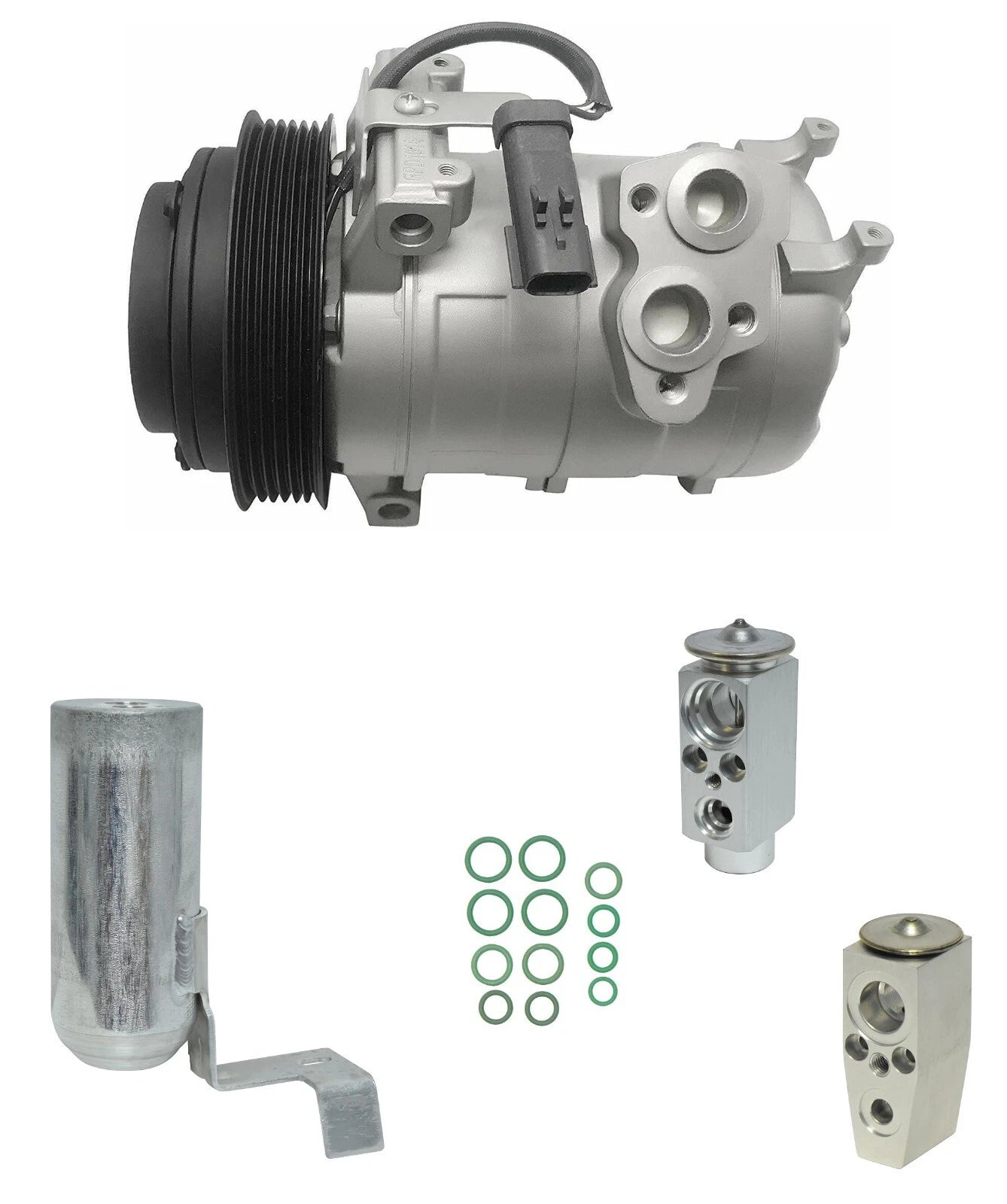 AC Compressor Kit Replacement for Dodge Grand Caravan 4.0L (2008–2009)