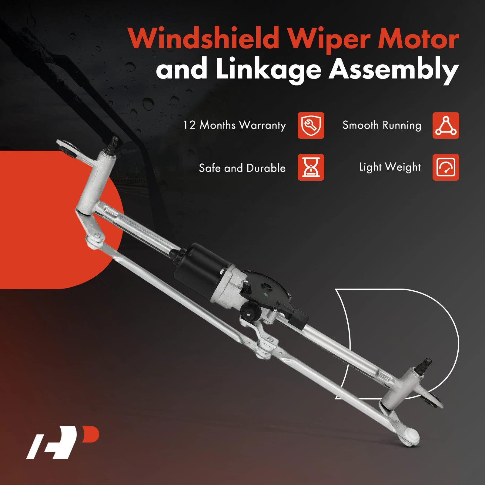 Front Wiper Motor & Linkage Assembly for Chevrolet Traverse GMC Acadia (2009–2023)