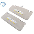Sunvisor Set for Ram 1500 2500 3500 (2013–2018) Gray Plastic