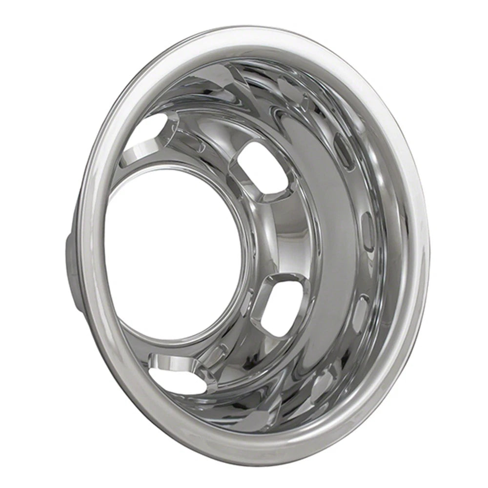 Rear 17 Inch Chrome Dual Wheel Simulators Set for 2003–2018 Dodge Ram 3500