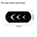 Motorcycle Exhaust Pipe Protector Heat Shield Cover Carbon Fiber