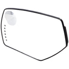Driver Left Side Heated Mirror Glass for Chevy Silverado 1500 (2007-2018)
