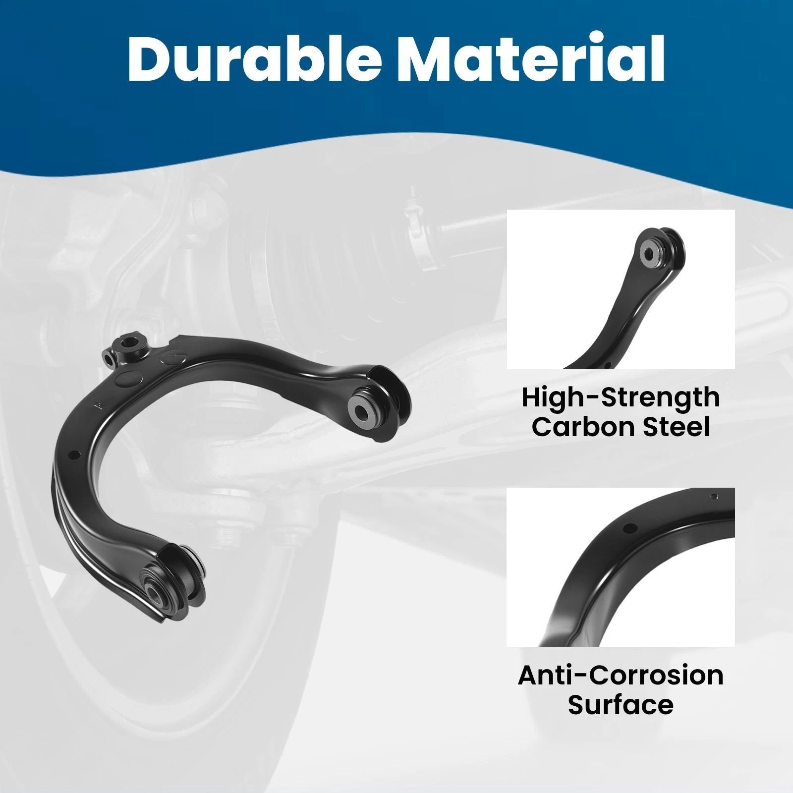 RH Front Upper Control Arm for Chevy Trailblazer Isuzu Ascender (2002–2009)