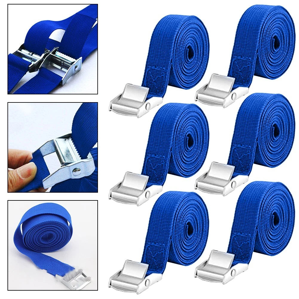 Load Tightening Strap for Vehicle (2-Pack) 2.5CM Width