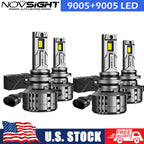 Set of 4 9005 LED Headlight Bulbs for Toyota RAV4 (2013–2015)