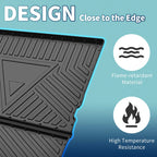 Flat Face Cargo Liner Rear Trunk Mat for Dodge Journey (2013–2018) TPE