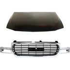 Hood Front Panel for GMC Yukon XL 1500 2500 Sierra (2001–2002)