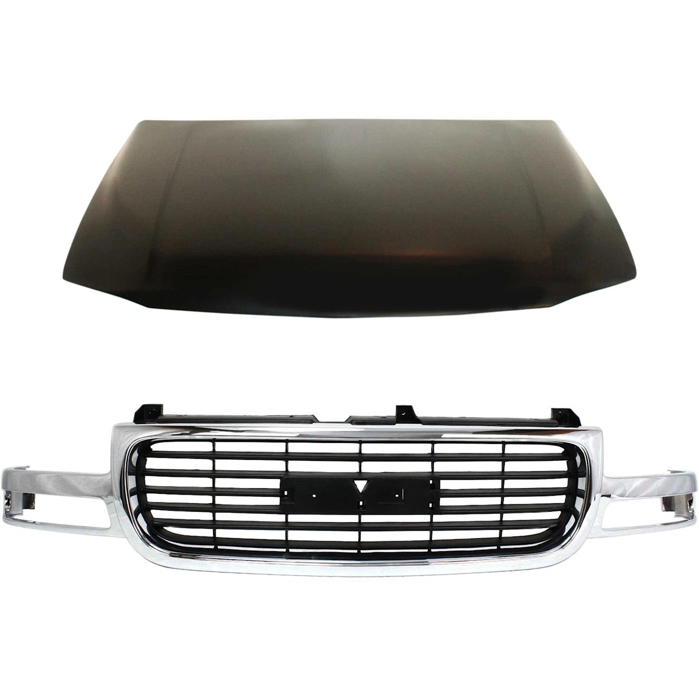 Hood Front Panel for GMC Yukon XL 1500 2500 Sierra (2001–2002)