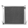 2X Aluminum Radiator + 14" Black Fan for 300ZX Z32 Turbo (1984–1996)