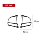 Button Frame Cover Trim Carbon Fiber for BMW F20/21/30/32/34 (2011–2020)