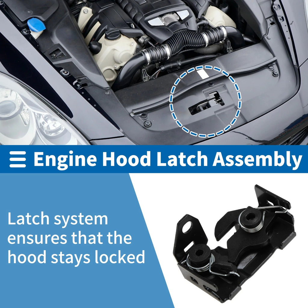 Hood Latch Assembly for Mercedes-Benz C-Klasse W204 (2007–2014) No.A2048800260