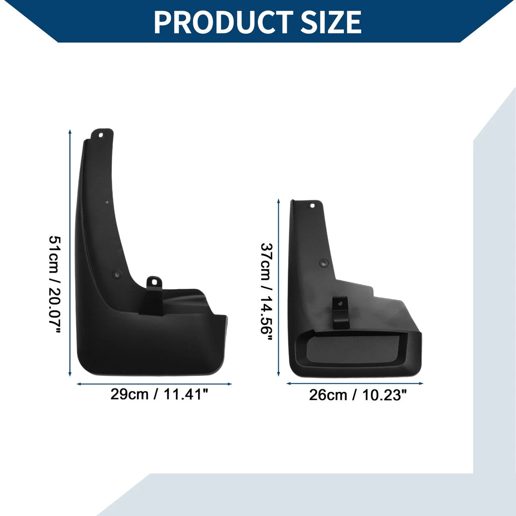 Set of 4 Mud Flaps Splash Guards for Nissan Armada Patrol Y63 (2023)