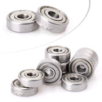 Set of 10 Miniature Deep Groove Ball Bearings 627ZZ 627-2Z 7x22x7mm