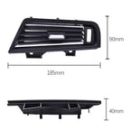 Chromed AC Vent Grille Cover for BMW Front Dashboard (2007-2013)