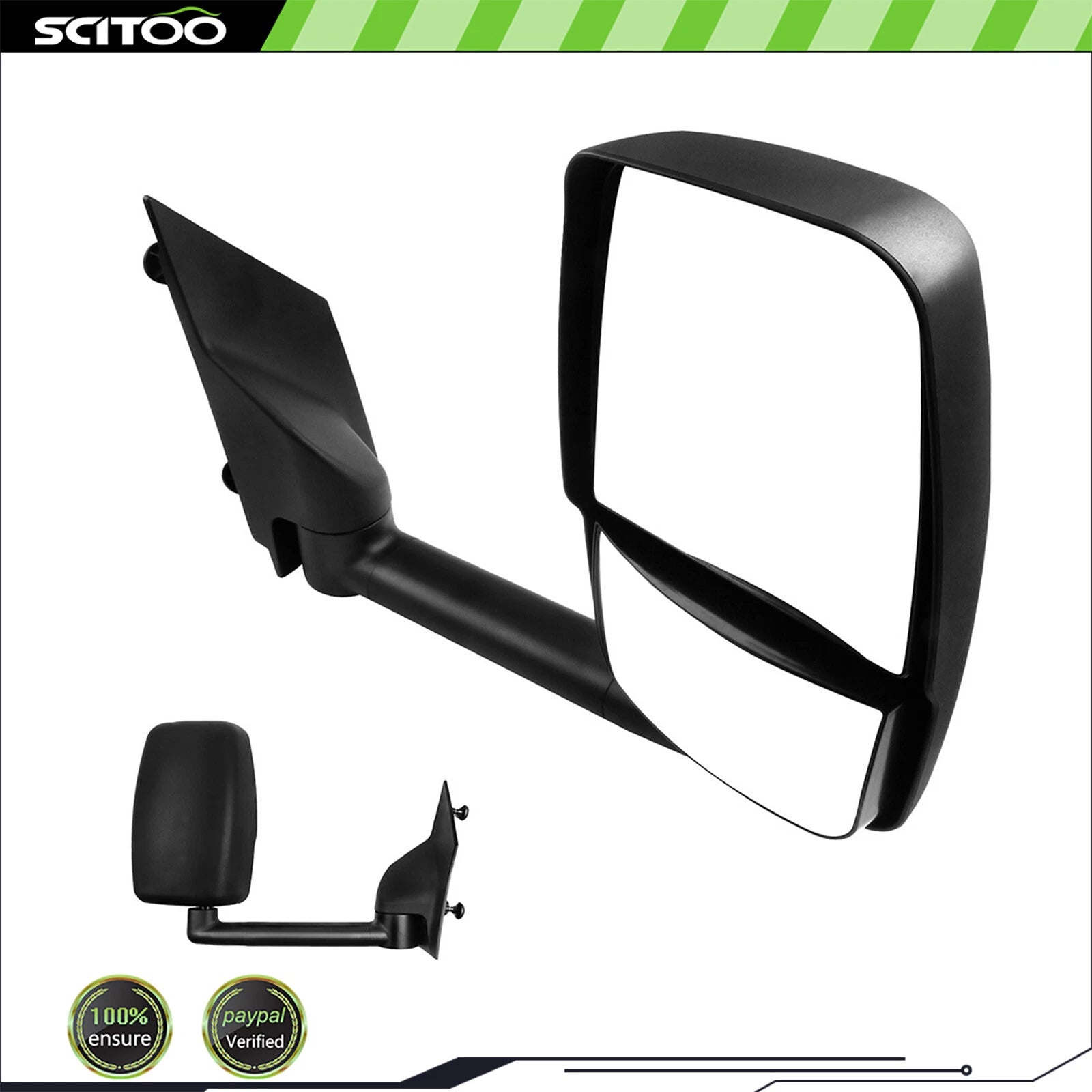 Passenger Side Manual Mirror for Chevy Express Savana (2003–2017)