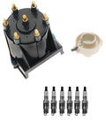 Distributor Rotor Cap & Spark Plugs Kit for GMC Sonoma 4.3L V6 (1991–1992) ZR9