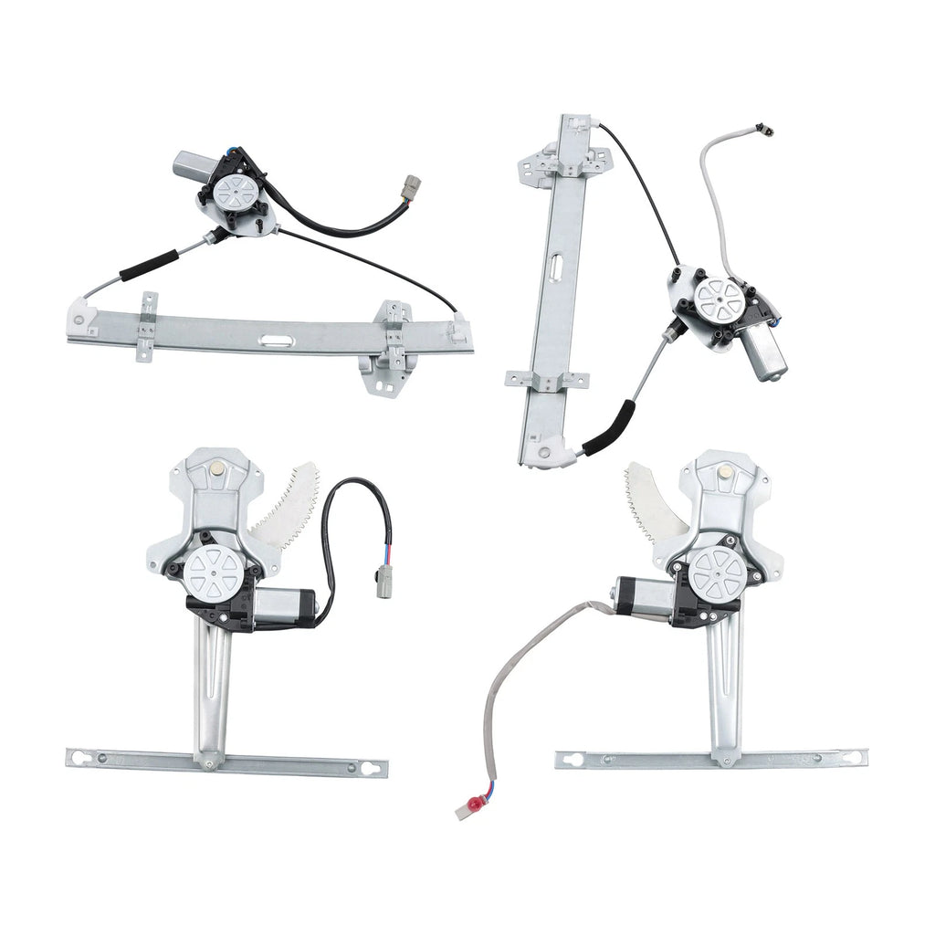 Set of 4 Power Window Regulators for Honda Accord (1998–2002)