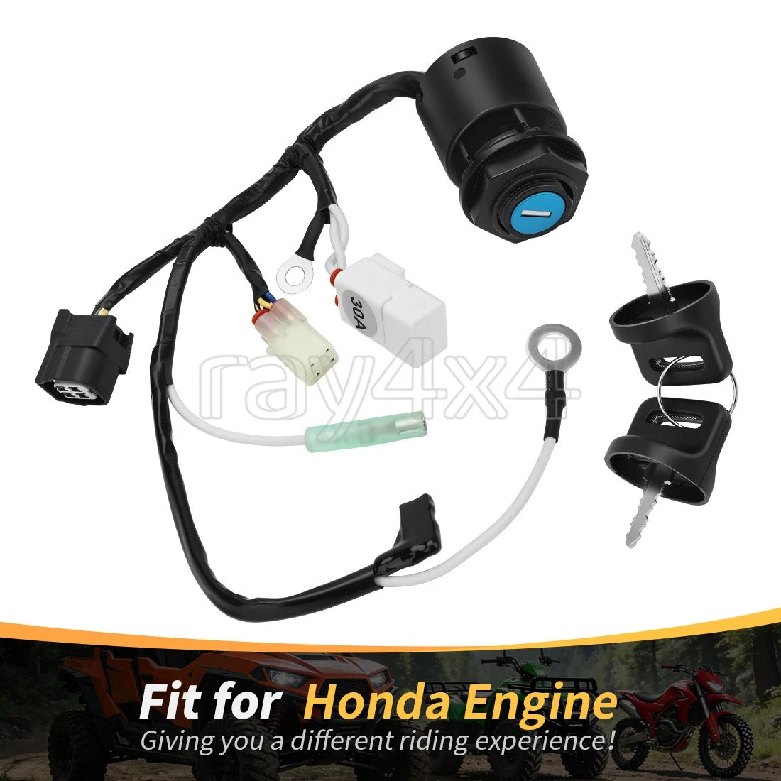 Combination Switch Ignition Harness for Honda GX630 GX660 GX690 (2004–2023)