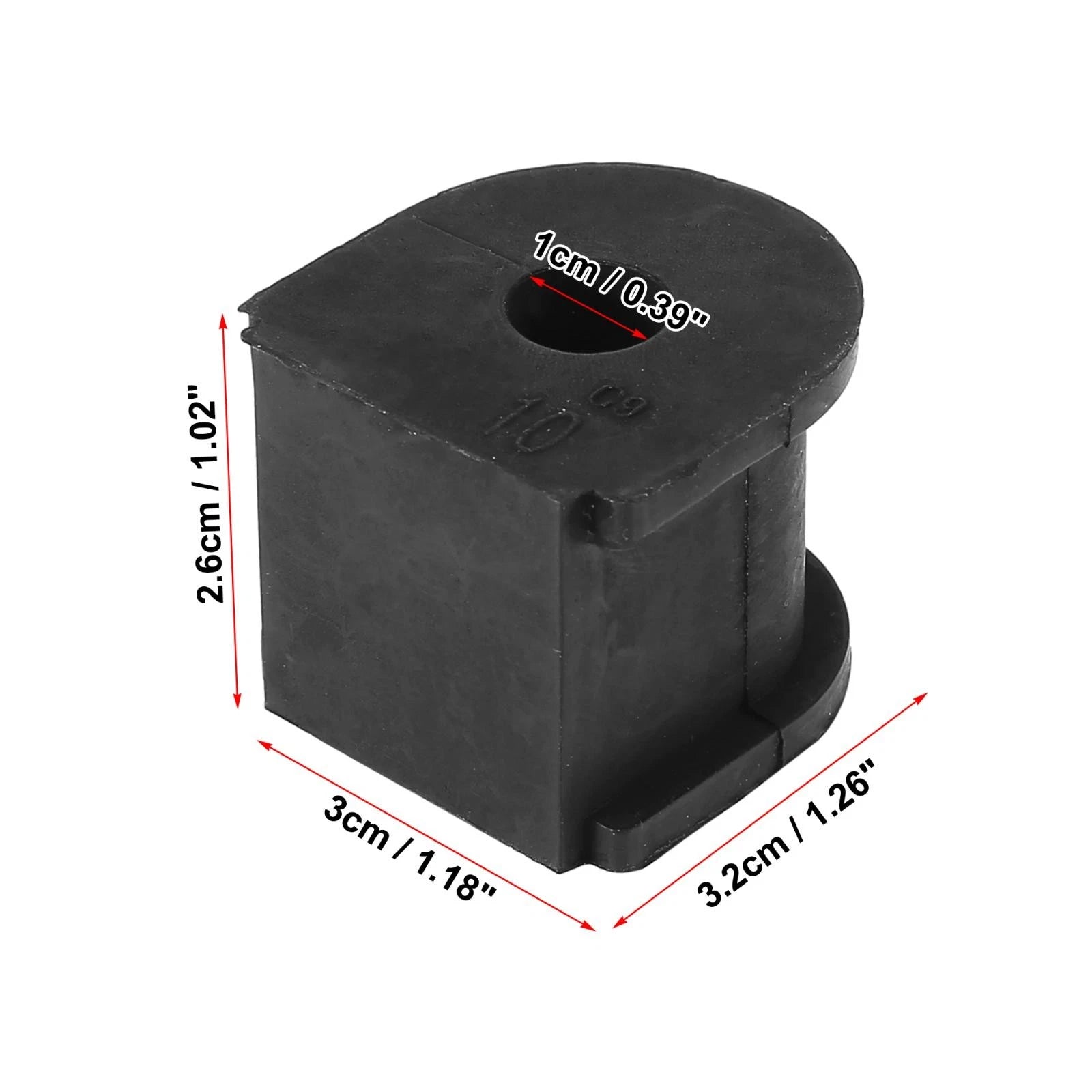 Set of 2 Rear Stabilizer Sway Bar Bushings for Honda Civic (2006–2011) 52306-SNA-A01