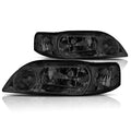 Headlight for Nissan Altima (2000–2001) L30 Smoked Housing Clear Corner