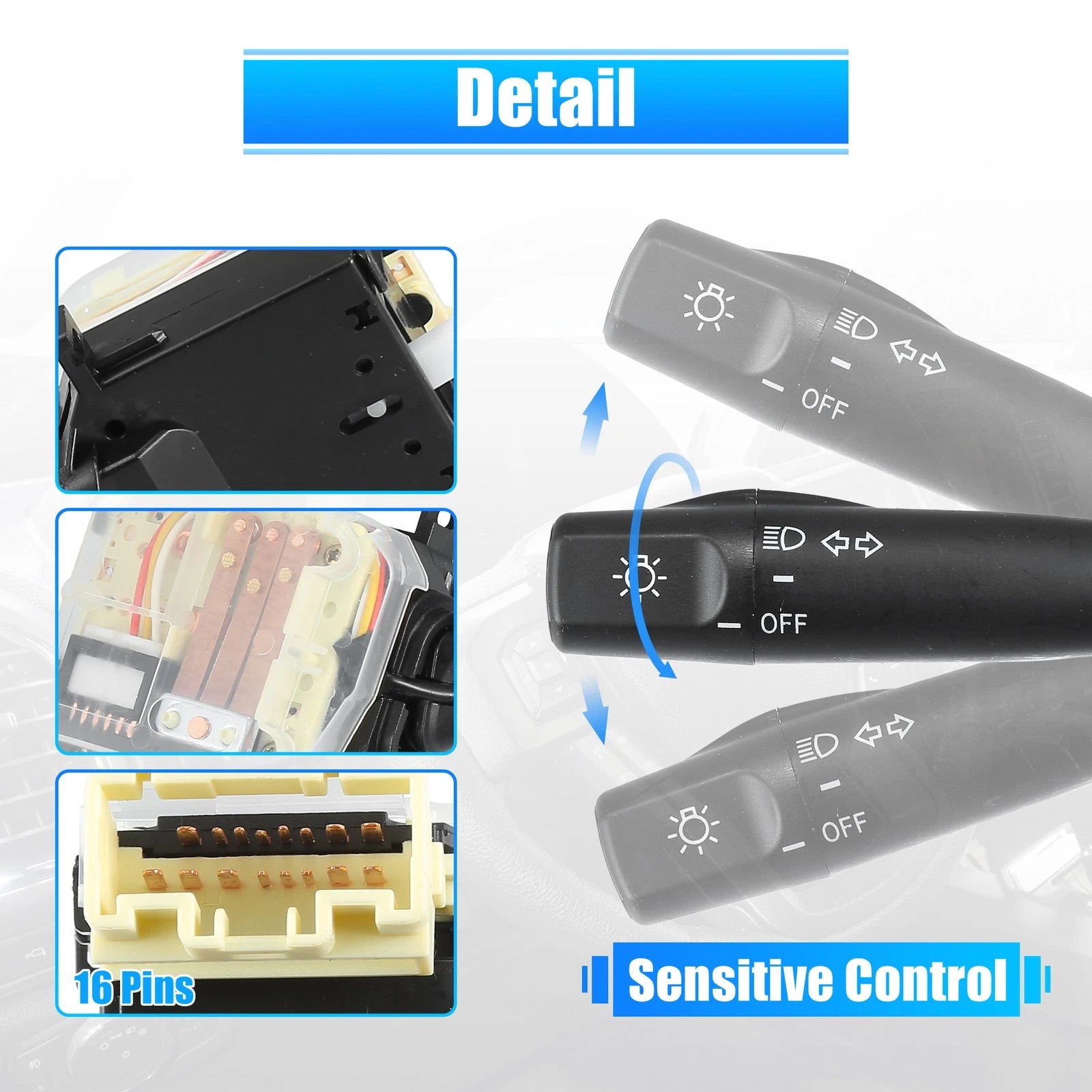 Multifunction Turn Signal Switch for Toyota Corolla RAV4 Tacoma (No. 94857235)