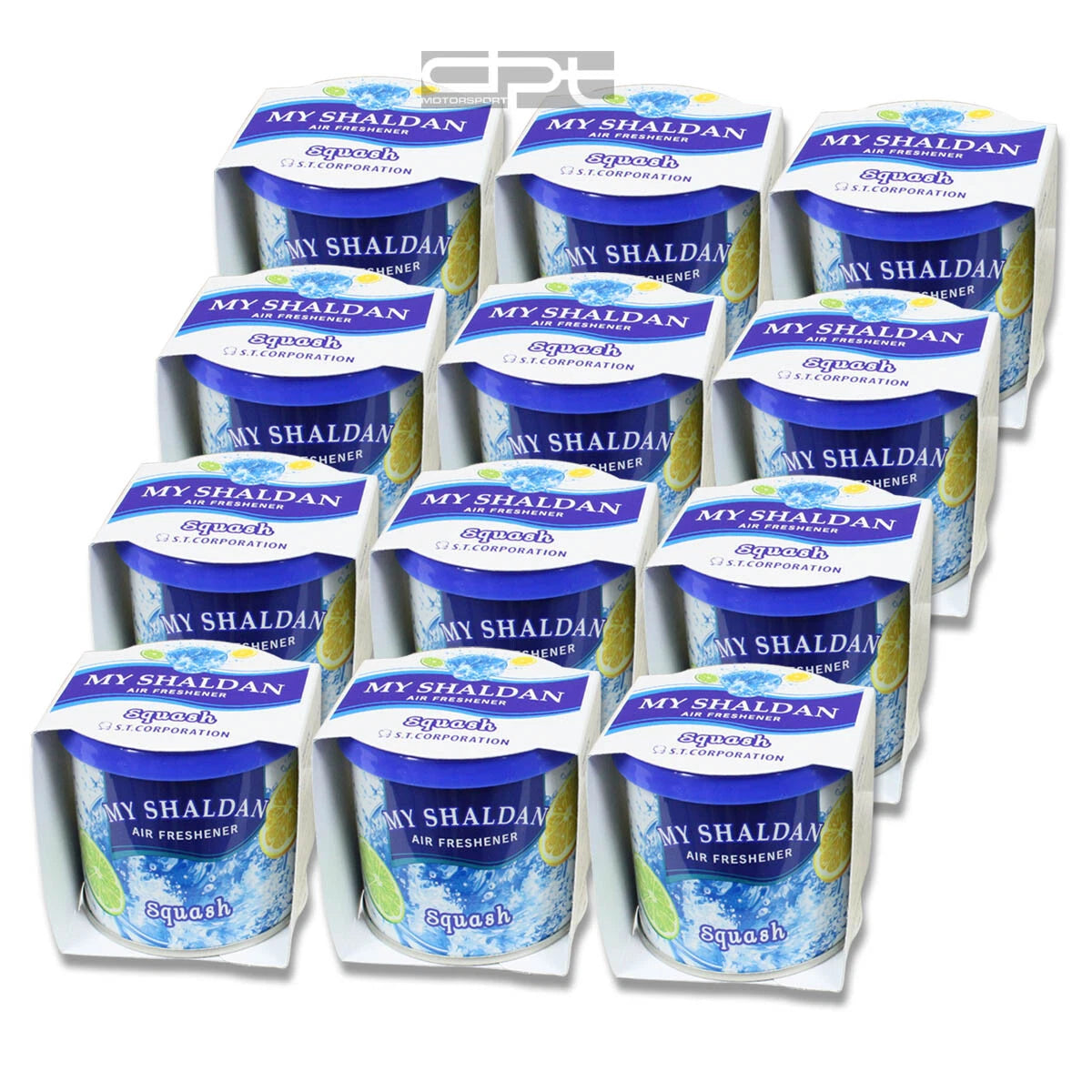 X12 Shaldan Squash Scent Air Freshener Can for Car/Home
