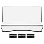 3-in-1 Flip Front Clear Windshield for Kawasaki Mule Pro FXT (2015–2023)