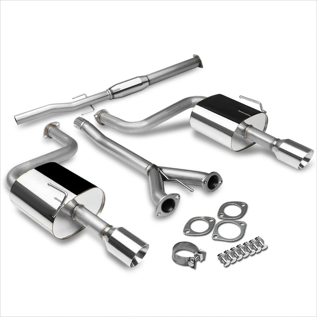 Dual 4" Rolled Tip Catback Exhaust System for Maxima 3.5L V6 (2009–2015)