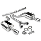 Dual 4" Rolled Tip Catback Exhaust System for Maxima 3.5L V6 (2009–2015)