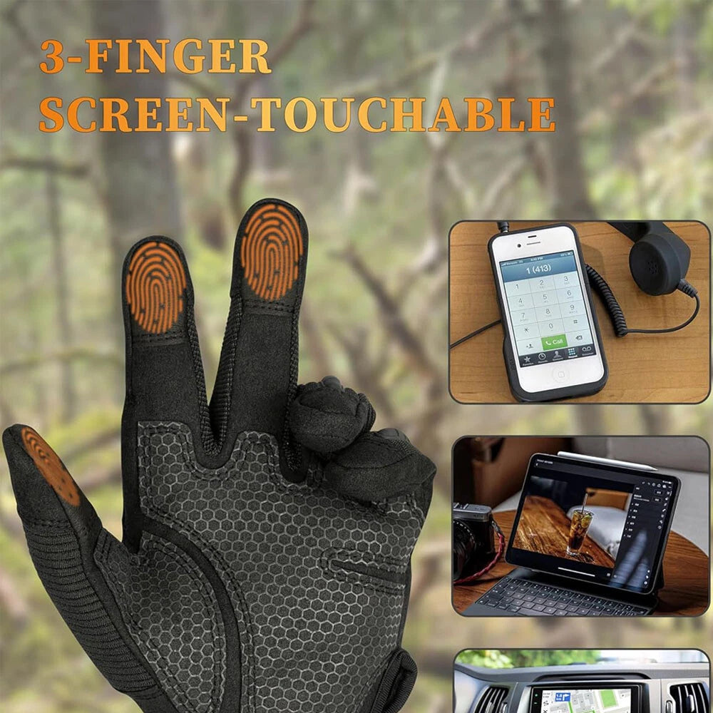 Tactical Gloves for Outdoor Hunting Camping Motorcycle Cycling Touchscreen
