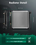 Aluminum Radiator for Ford Explorer Mazda Navajo (1991–1994)