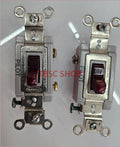 2 Pack Pilot Light Handle for Hubbell Toggle Switch 20A 120V