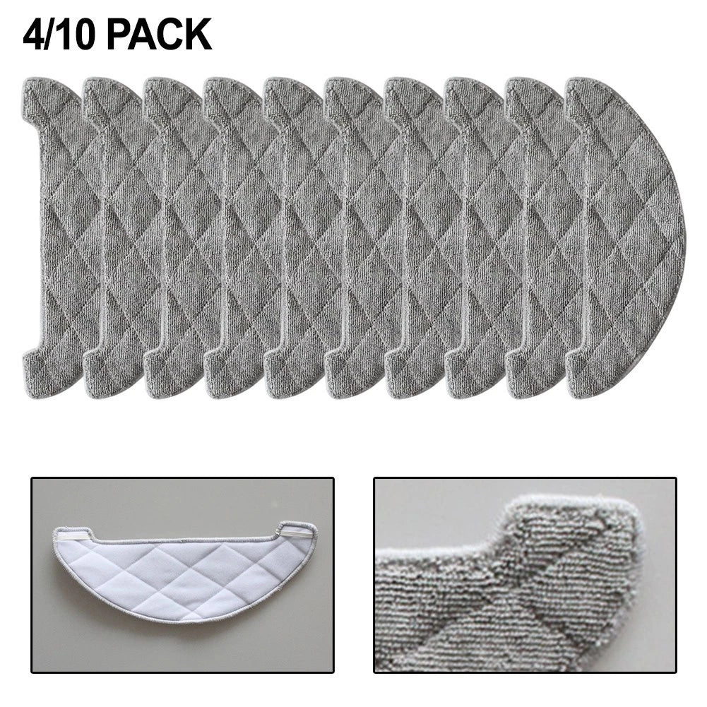 Set of 4 Mop Cloths for Tuvio TR04MLBB Vacuum Cleaner