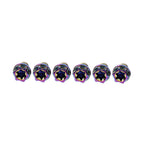 6pcs M10x20mm Titanium Torx Head Flange Screws for Motorcycle Bike