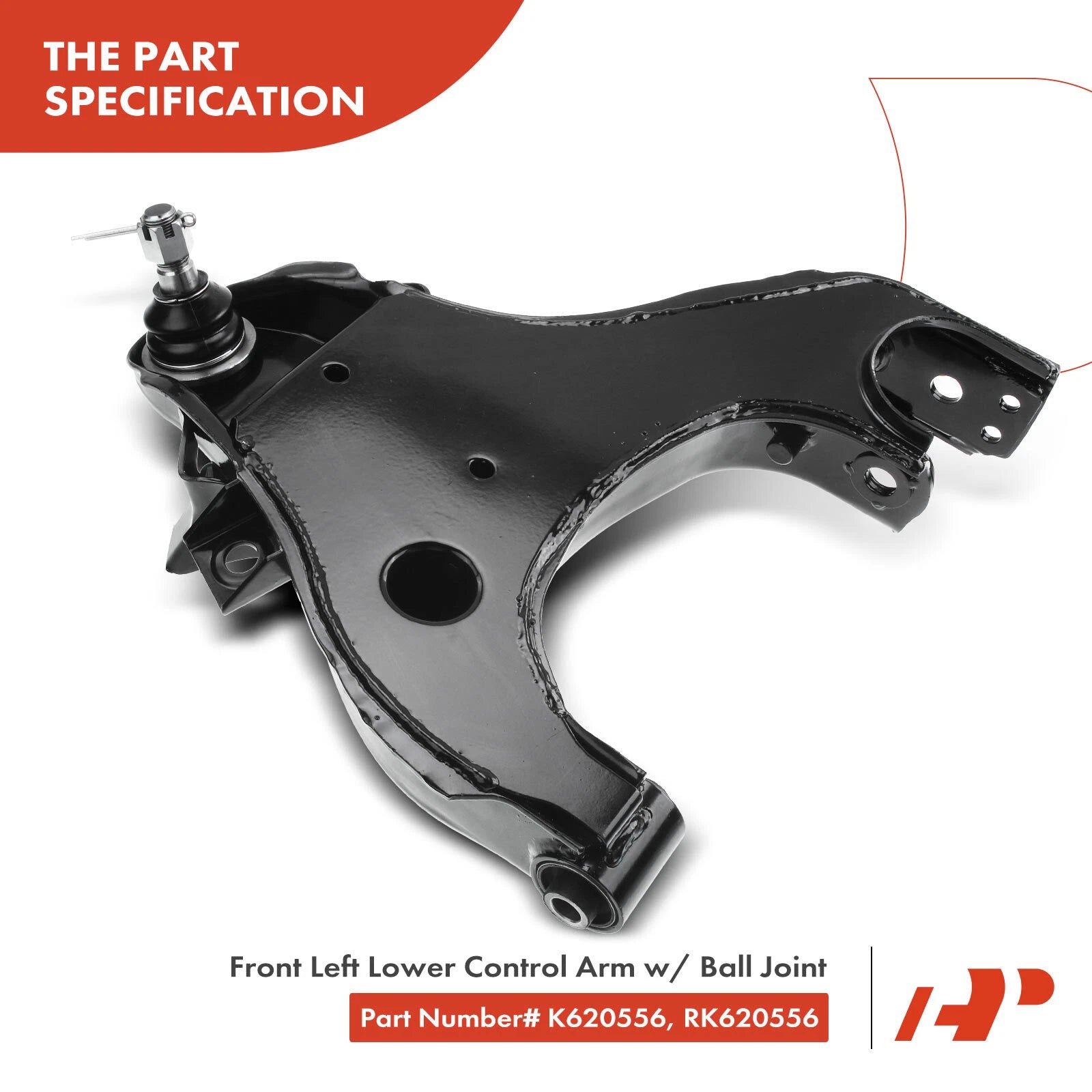 Set of 4 Front Lower Control Arm Ball Joints for Nissan Xterra (2000–2004)