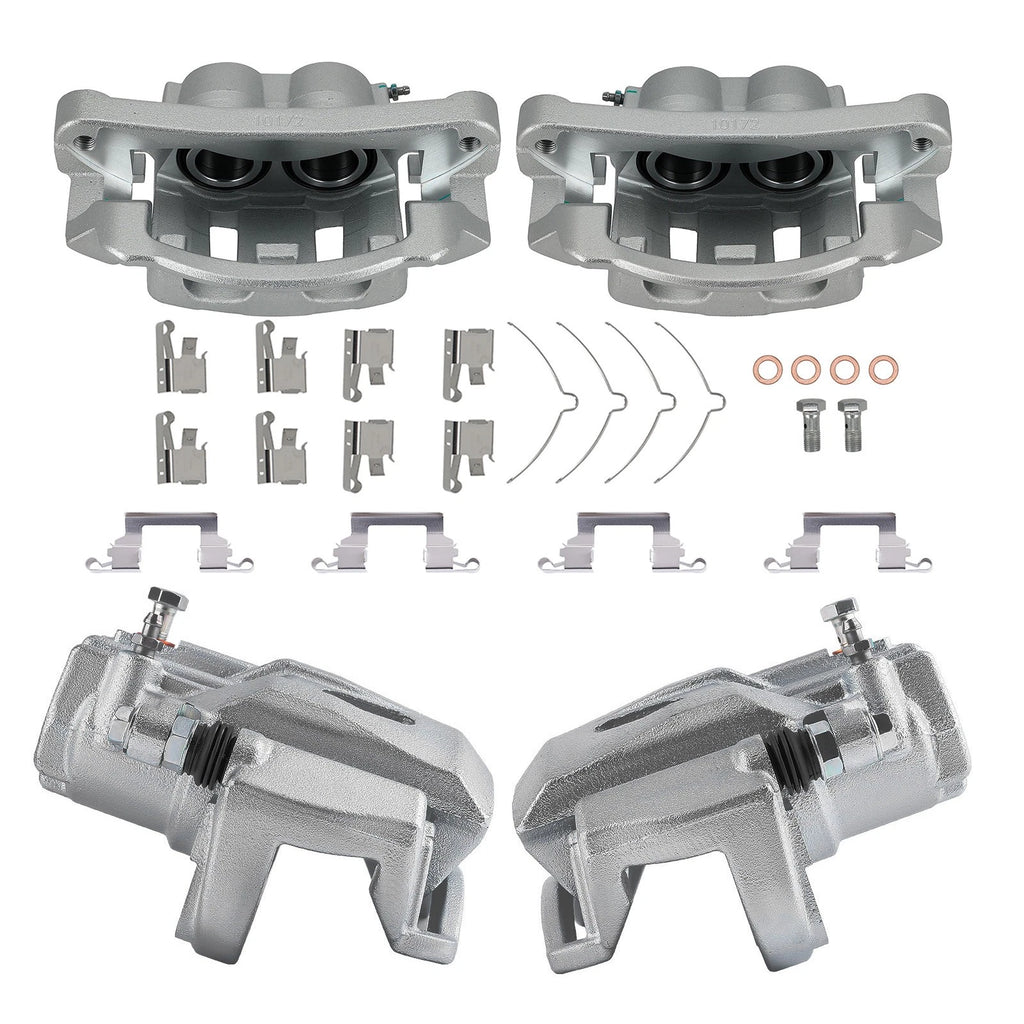 4X Rear Front Brake Caliper for Ford Excursion F-250 F-350 (1999–2004)