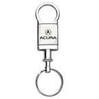 Satin-Chrome Valet Keychain KCV.ACU - Officially Licensed for Acura