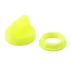 Yellow ABS Ignition Key Cover w/Nut for Polaris RZR XP 800-1000 Ranger Sportsman