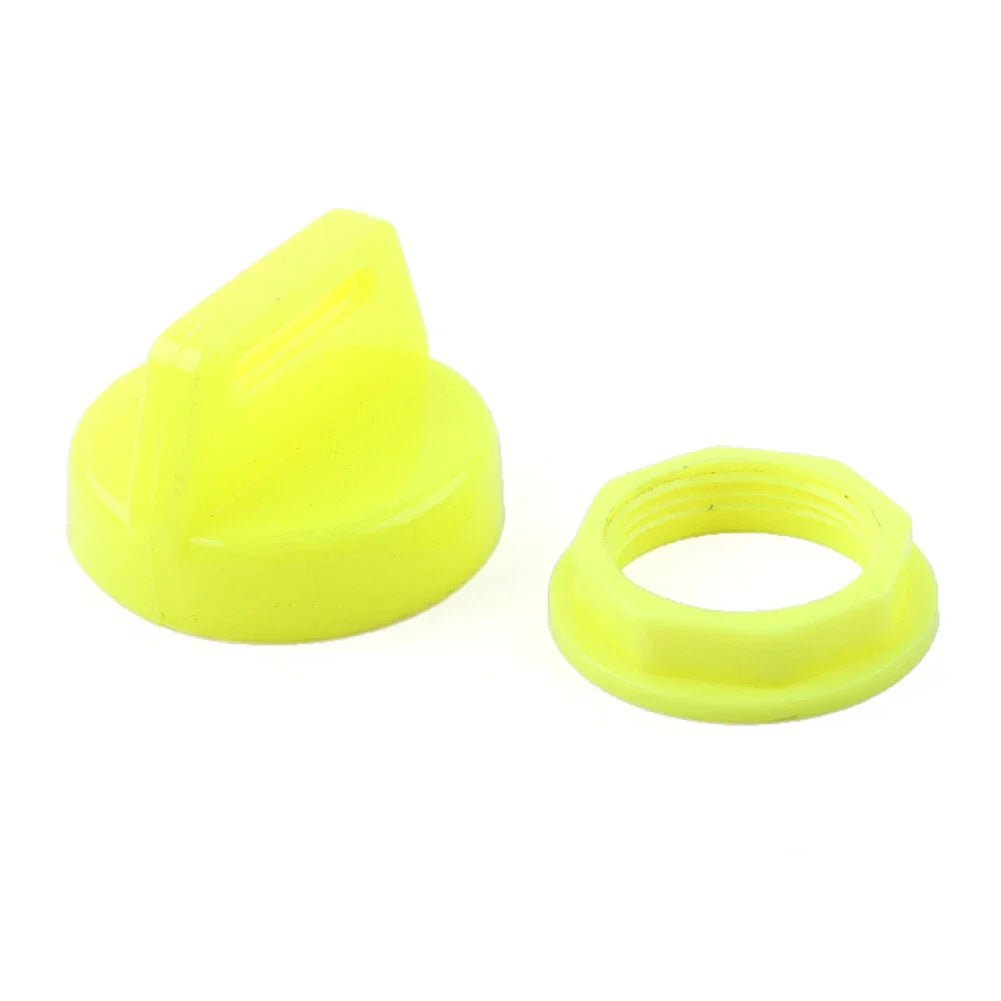 Yellow ABS Ignition Key Cover w/Nut for Polaris RZR XP 800-1000 Ranger Sportsman