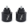 Bar Ends Hand Grip Handlebar End Caps for Honda CBR 1000RR (2004–2013) Black