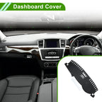 Dashboard Cover for Mercedes-Benz ML-Class (2014) - Black Mat Carpet