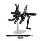 Rearset Rear Set for Kawasaki ZX10R (2006–2007) Black AV