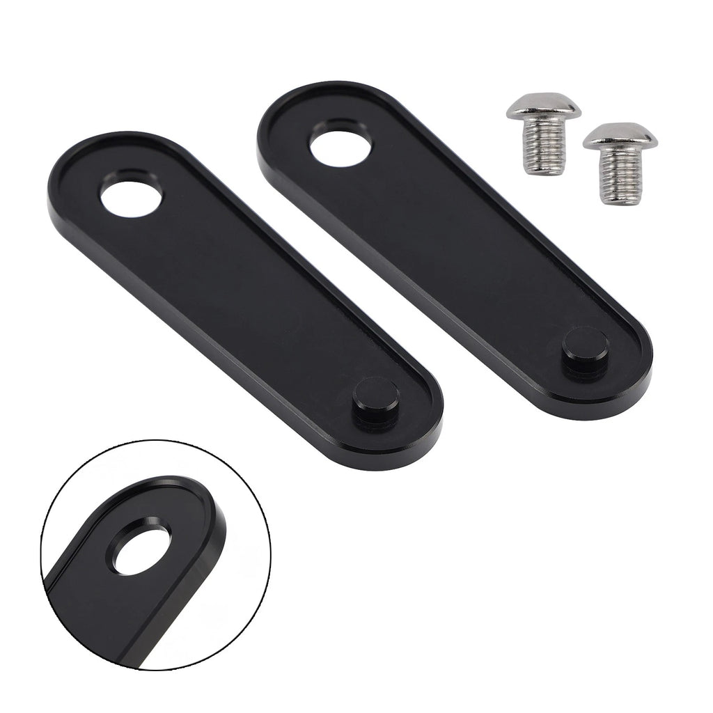 Rear Floorboard Foot Peg Frame Plates for Electra Glide Road Glide (1993–2023)