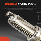 Ignition Coil & Iridium Spark Plugs Set for Chevy Aveo