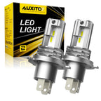 2X AUXITO H4 9003 20000LM LED Headlight Bulbs for