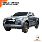 3" White Slim Fender Flares for Isuzu D-Max Ute (2020-2023)