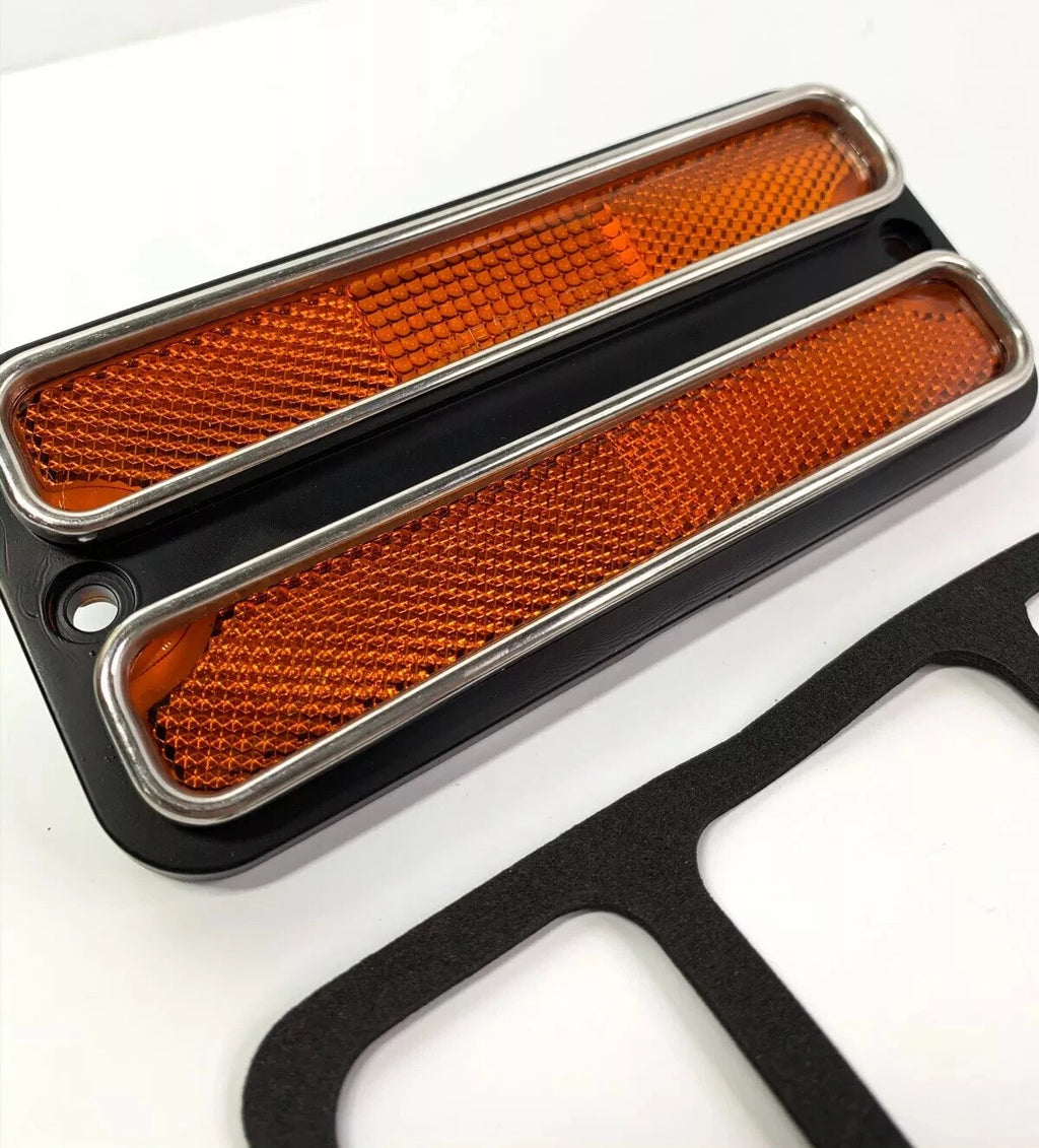 Amber Deluxe Side Marker Lights Turn Signals for 1968–1972 Chevy GMC Truck
