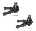 Set of 2 Front Lower Ball Joints for Dodge Raider, Mitsubishi Montero (1987–1990)