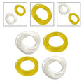 2 Meter Transparent Yellow Fuel Hoses for Small Engine Applications