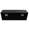 Underbody Tool Box for Pickup Truck (48''×14''×16'', Black Steel)